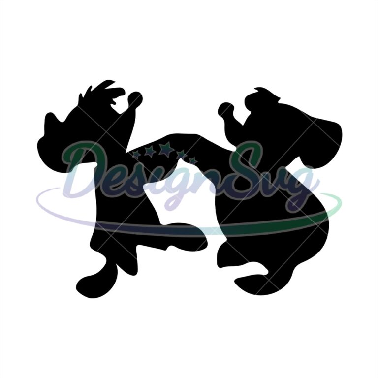 Cinderella Jaq And Gus Gus Mice Disney Characters Silhouette Svg