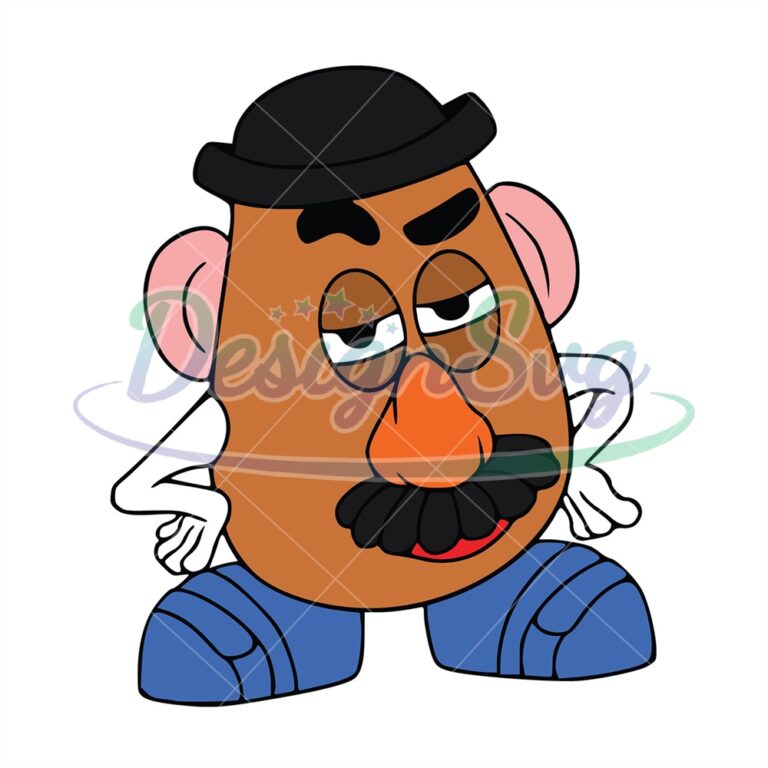 Mr Potato Head Toy Story Cartoon SVG DesignSVG