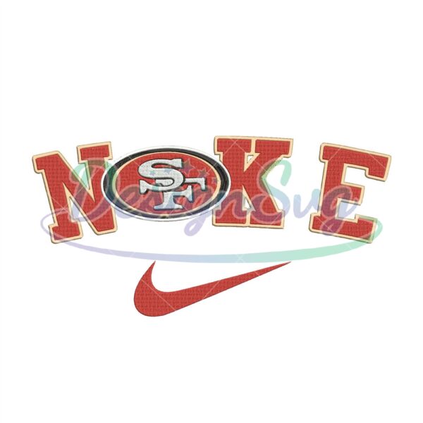 San Francisco 49ers NFL Logo Embroidery Designs