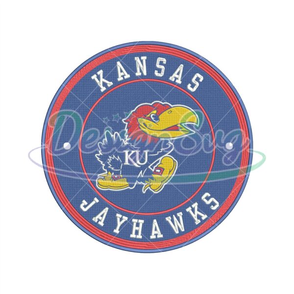 NCAA Kansas Jayhawks Embroidery