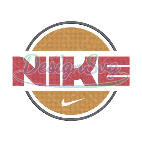 Retro Nike Embroidery Designs