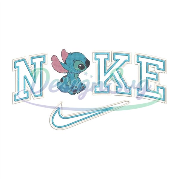 Nike Stitch Embroidery Design