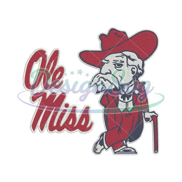 NCAA Ole Miss Rebels Embroidery