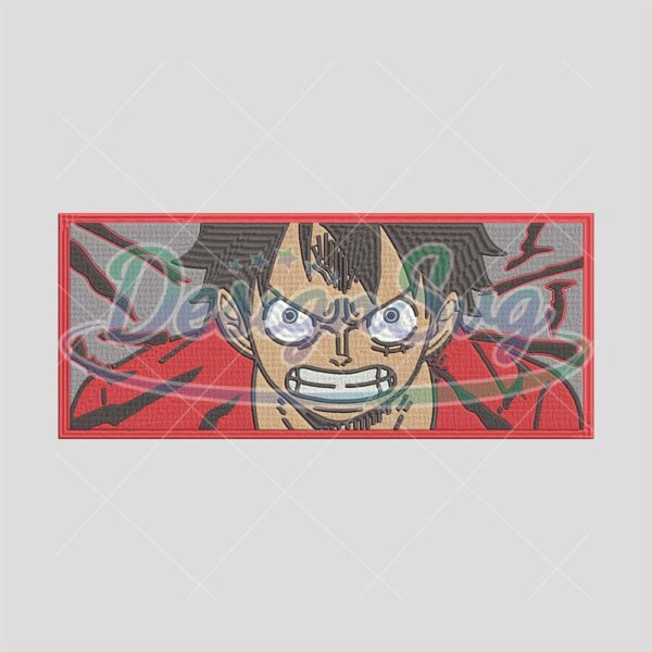 Monkey D Luffy One Piece Anime Embroidery