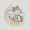 Hello Kitty Gucci Logo Embroidery Design