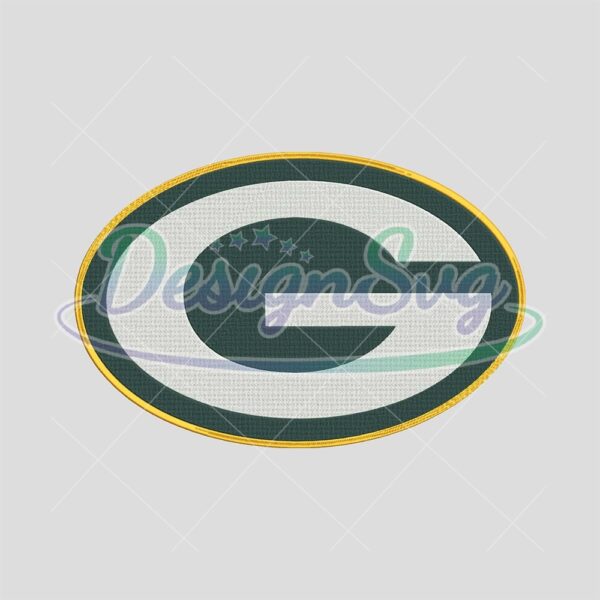 Green Bay Packers Logo Sport Embroidery