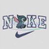 Nike Blue Stitch Embroidery Design File Pes Lilo And Stitch