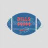 Ball Buffalo Bills Embroidery Design NFL File