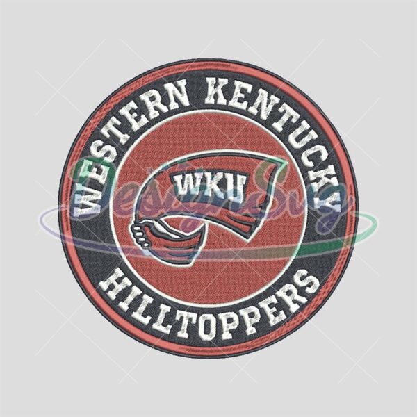 NCAA Western Kentucky Hilltoppers Embroidery