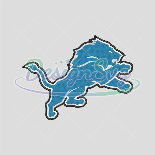 Detroit Lions Embroidery Files NFL Logo
