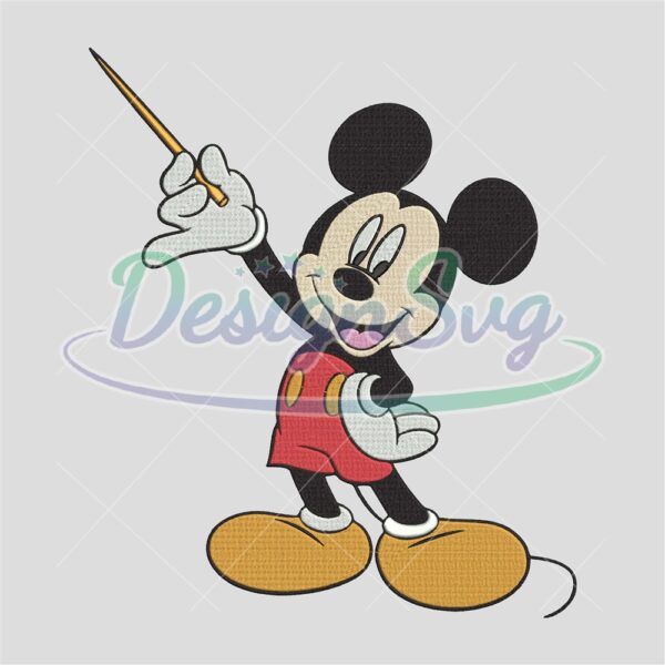Mickey Mouse Disney Embroidery Design