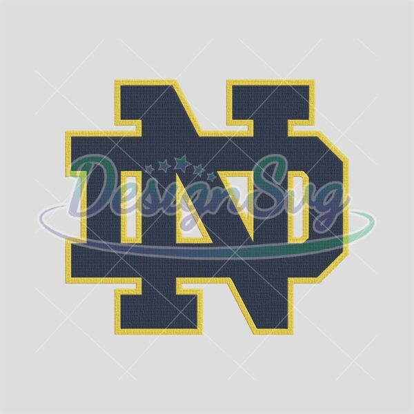 NCAA Notre Dame Fighting Irish Embroidery Design