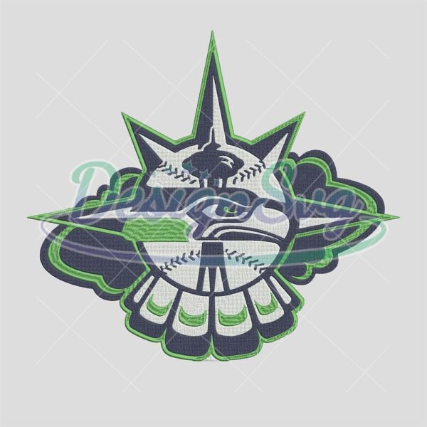 Seattle Seahawks Embroidery Design