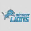 NFL Logo Detroit Lions Embroidery Designs