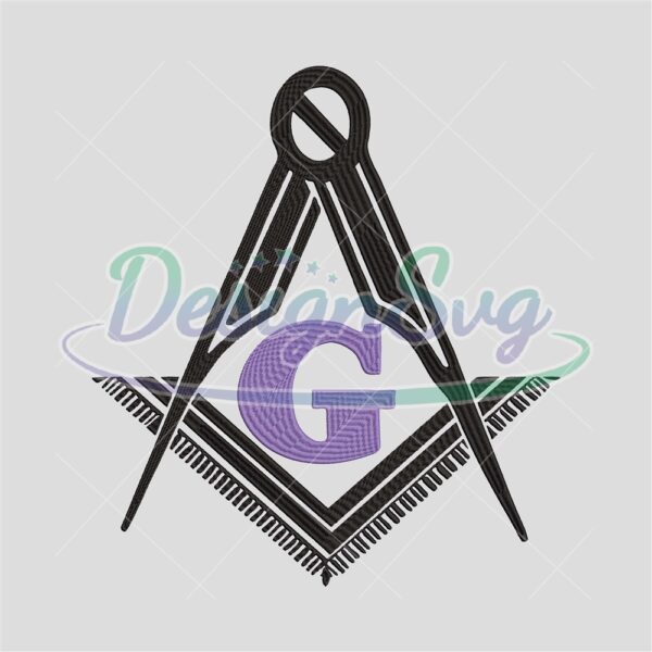 Masonic Awards Embroidery Logo For Bag