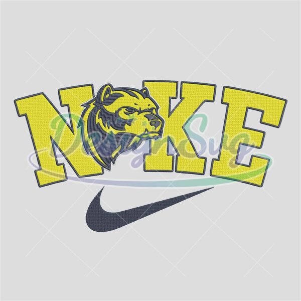 Michigan Wolverines NCAA Nike Design Embroidery