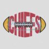 Ball Kansas City Chiefs Embroidery Design