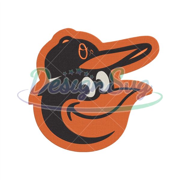 Baltimore Orioles Design MLB Embroidery