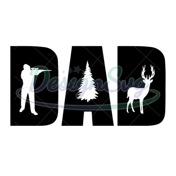 Love Hunting Dad Svg Deer Design File