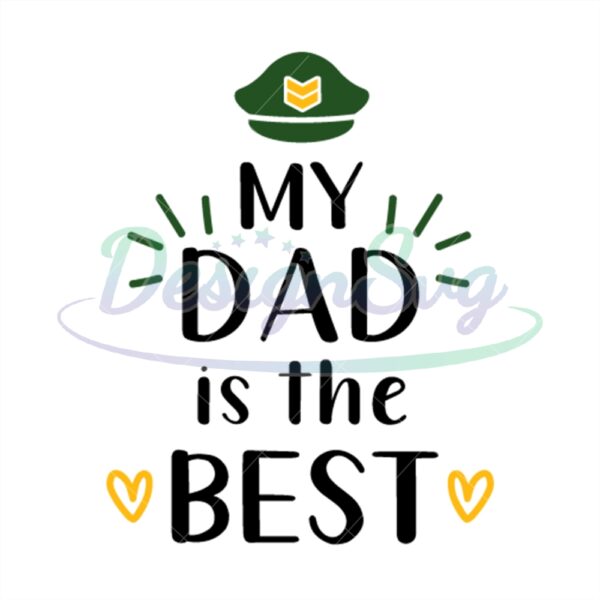 My Dad Is The Best Svg No 1 Dad In The World