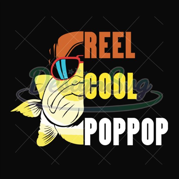 Reel Cool Pop Pop Svg Big Fish Design