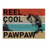 Reel Cool Pawpaw Svg Retro Fishing Design