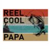 Reel Cool Papa Svg Retro Fishing Design