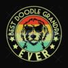 Best Doodle Grandpa Ever Svg Retro Vintage