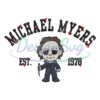 Michael Myers Est Embroidery File