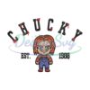 Chucky Est 1988 Embroidery Design
