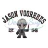 Jason Voorhees Est Embroidery Files