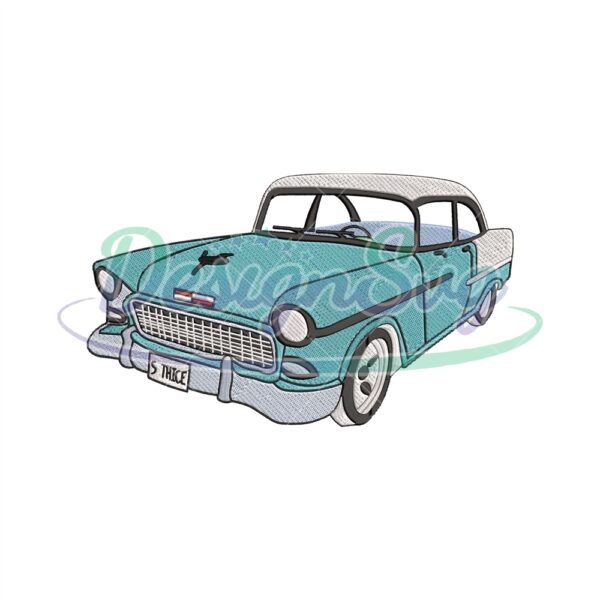 1955 Chevrolet Car Embroidery Logo For Cap