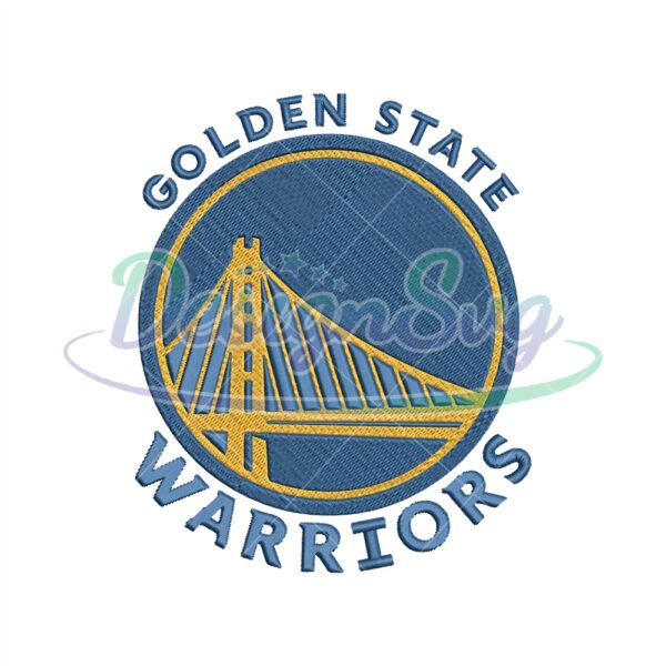 Golden State Warriors Logo Embroidery