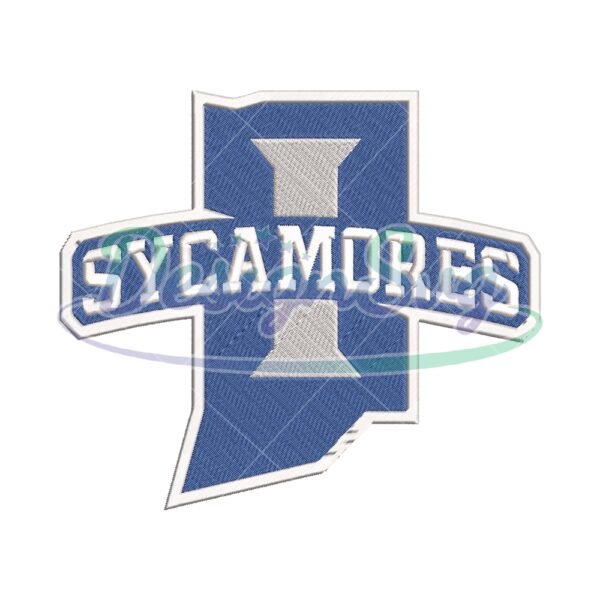 Indiana State Sycamores Embroidery Designs