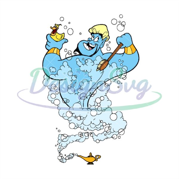 bathing-genie-funny-aladdin-the-magic-lamp-png