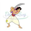 aladdin-with-his-sword-disney-cartoon-transparent-png