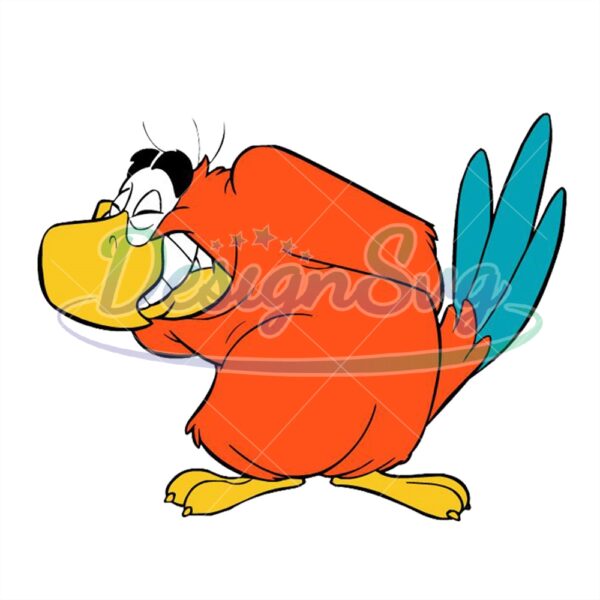 laughing-parrot-aladdin-pet-iago-png-clipart