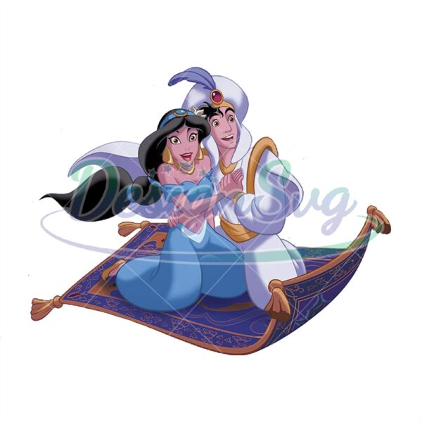 aladdin-jasmine-on-the-magic-flying-carpet-png-vector