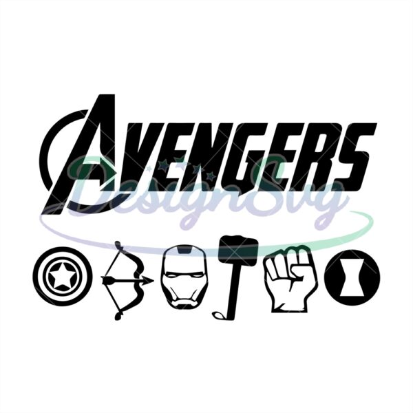 mavel-avengers-superhero-logo-svg