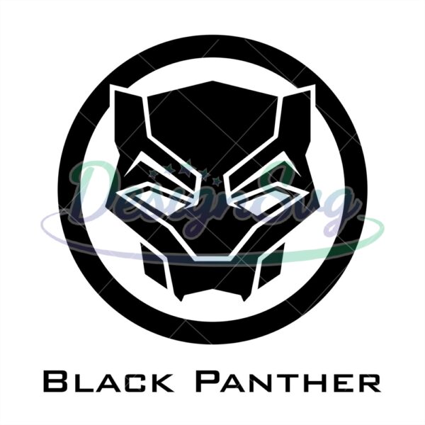 avengers-superhero-black-panther-logo-svg