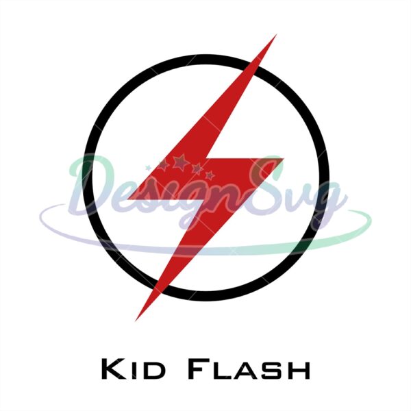avengers-superhero-kid-flash-logo-svg