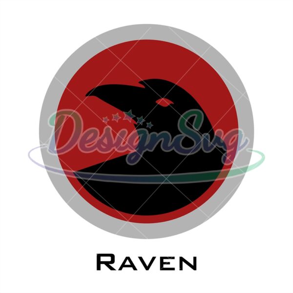 avengers-superheroes-raven-logo-svg