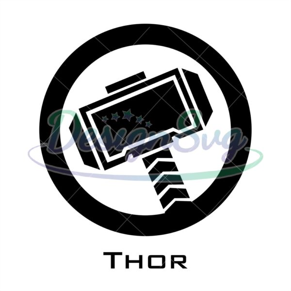 avengers-superheroes-thor-logo-svg