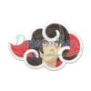 Anime Logo Red Cloud Embroidery Design