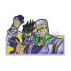 Anime Embroidery Jojo Jotaro Star Platinum