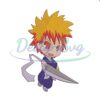 Kurosaki Ichigo Chibi Embroidery Design