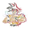 Son Goku Embroidery Design File