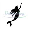 the-little-mermaid-princess-ariel-silhouette-vector-svg