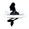 the-little-princess-mermaid-ariel-silhouette-vector-svg
