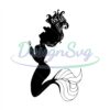 the-little-mermaid-princess-triton-ariel-silhouette-svg